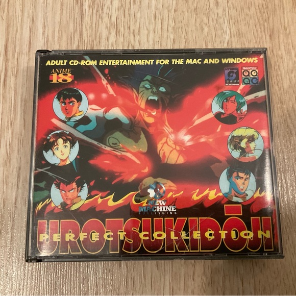 Vintage Rare Urotsukidoji CD-ROM Perfect collection Adult...